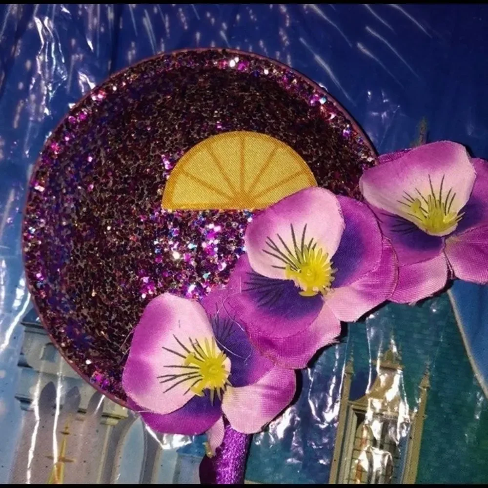 Disney Disney Parks EPCOT Flower & Garden Violet lemonade Purple Glitter EARS